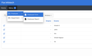 Oracle Apex Dynamic Popup Navigation Menu
