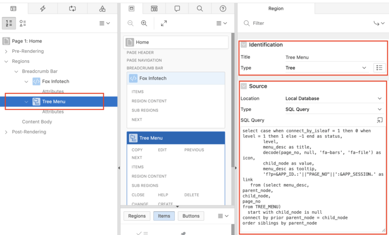 Oracle Apex Tree Example • Vinish.Dev