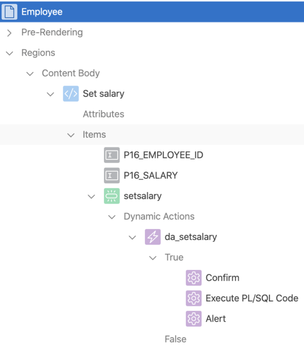 Oracle Apex Dynamic Action Execute PL/SQL Code Example • Vinish.Dev