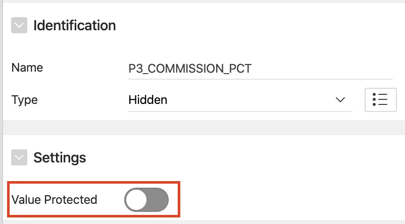 Hidden page item.