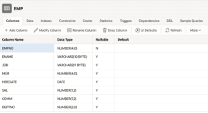 Create Table in Oracle SQL examples.