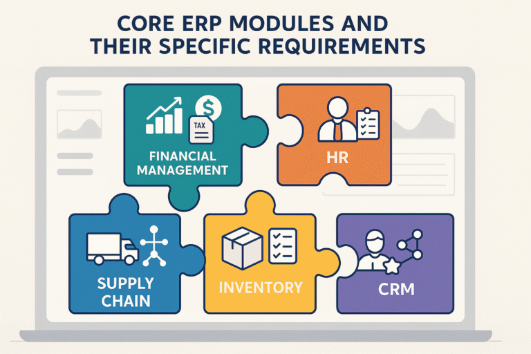 Complete Guide to ERP System Requirements Specification • Vinish.Dev