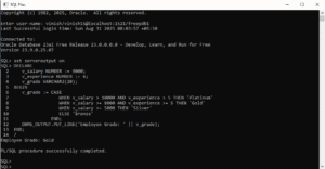 Oracle 23ai PL/SQL CASE Statement Tutorial with Examples