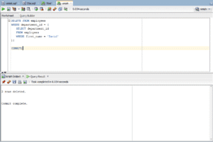 DELETE Statement in Oracle Database 23ai