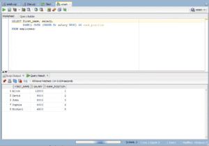SELECT Statements in Oracle Database 23ai