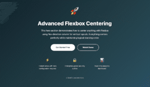 centering anything with Flexbox CSS.