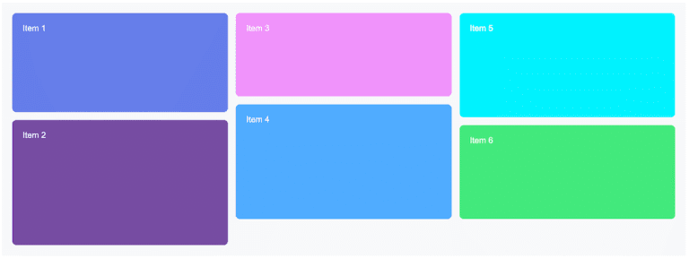 CSS Columns Masonry Layout without JS.