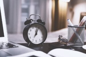 time alert.