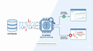 Image illustrating AI for Anomaly Detection in Database