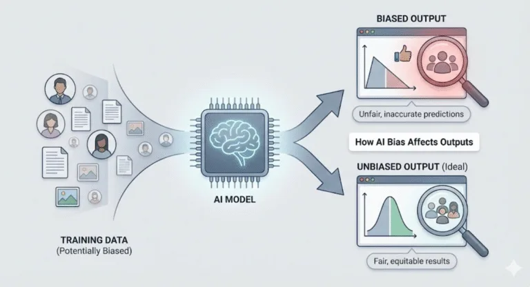 An infographic on AI Bias.