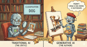 Infographic on Generative AI.