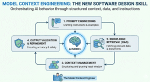 Infographic on: Model Context Engineering.