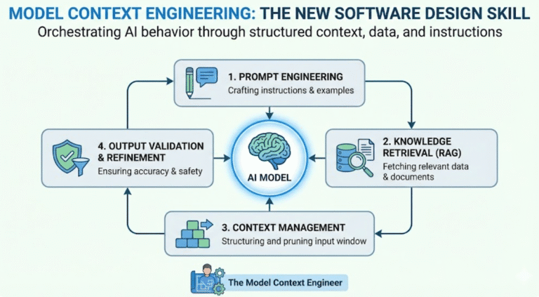 Infographic on: Model Context Engineering.