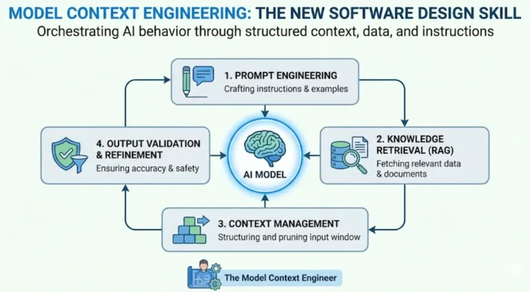 Infographic on: Model Context Engineering.