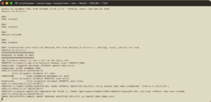Oracle Database 26ai is running on Apple Silicon Mac using Docker