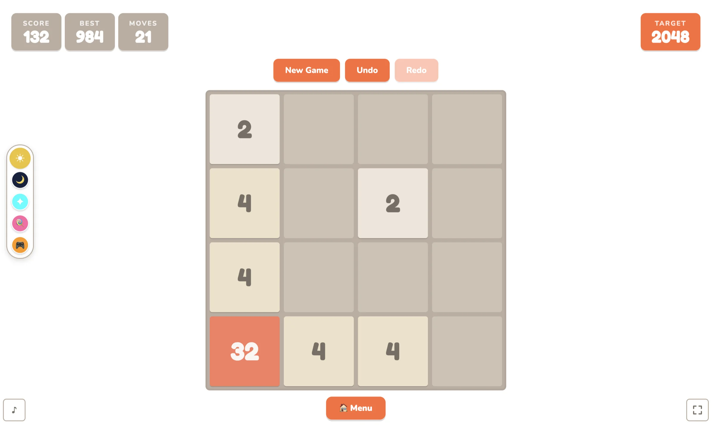 2048 Game