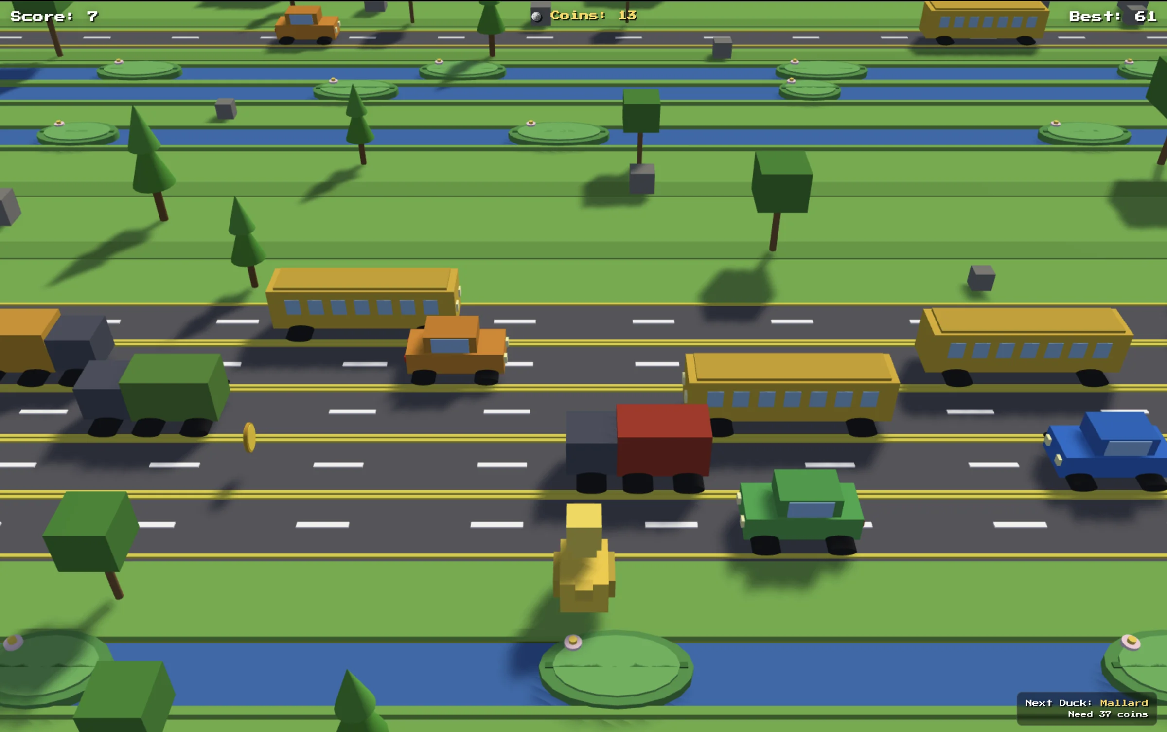 Duck Crossing Game