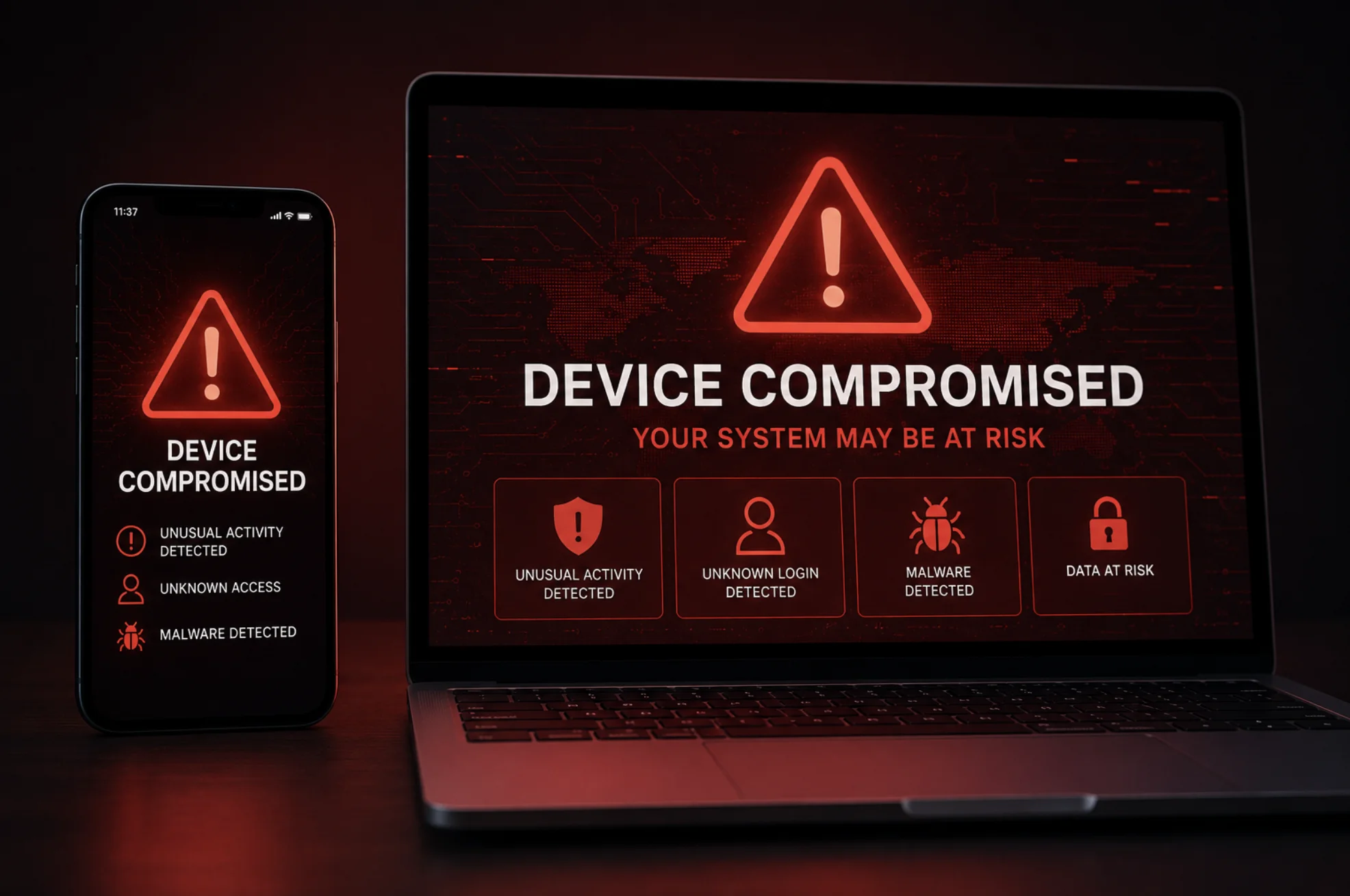 Warning signs your phone or computer has been hacked