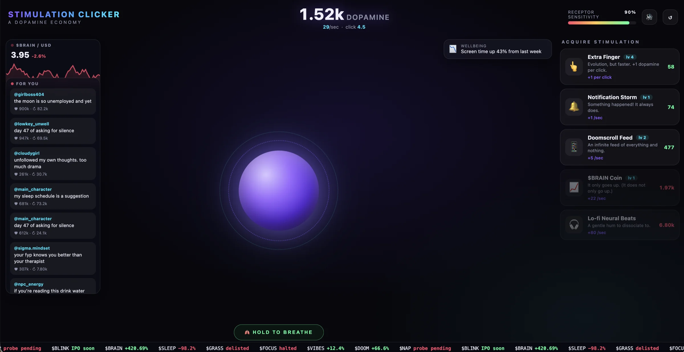 Stimulation Clicker