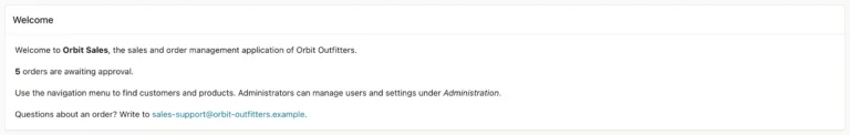 A page showing values from substitution strings, items, and settings