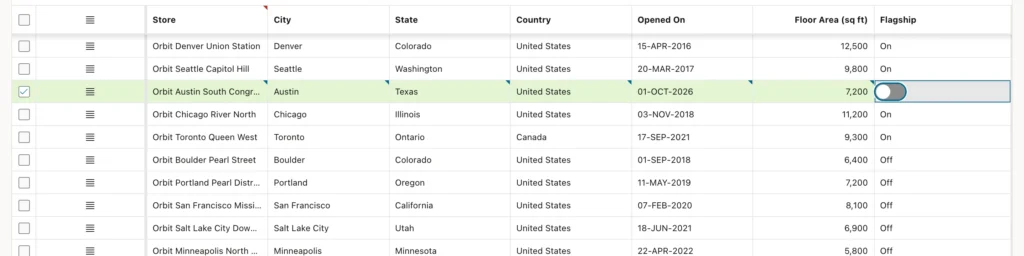 Adding a new row to an Oracle APEX interactive grid