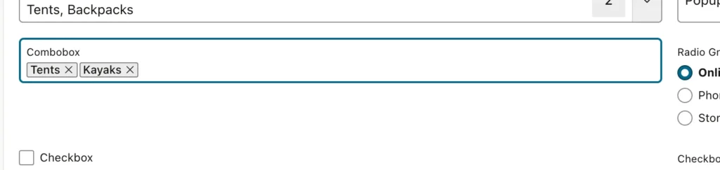 A combobox with a list value and a manual entry in Oracle APEX
