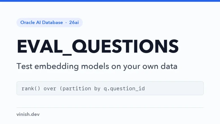 How to Choose an Embedding Model: In-Database vs Gemini