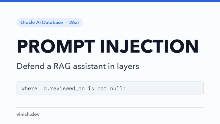 How to Defend Oracle AI Applications Against Prompt Injection