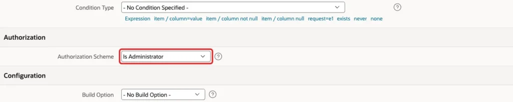 List Entry form with the Authorization Scheme Is Administrator marked with a red box