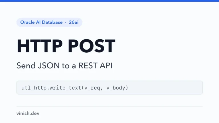 How to Send a POST Body with UTL_HTTP.WRITE_TEXT