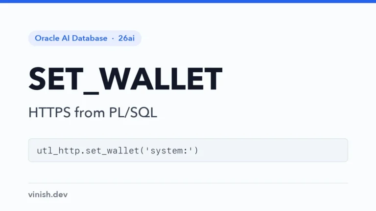 How to Call HTTPS Endpoints with UTL_HTTP.SET_WALLET