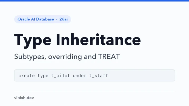 How to Use Object Type Inheritance in Oracle