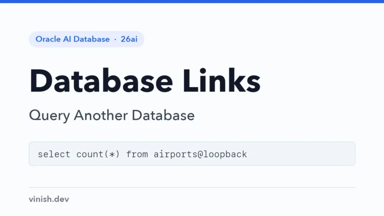 How to Create Database Links in Oracle